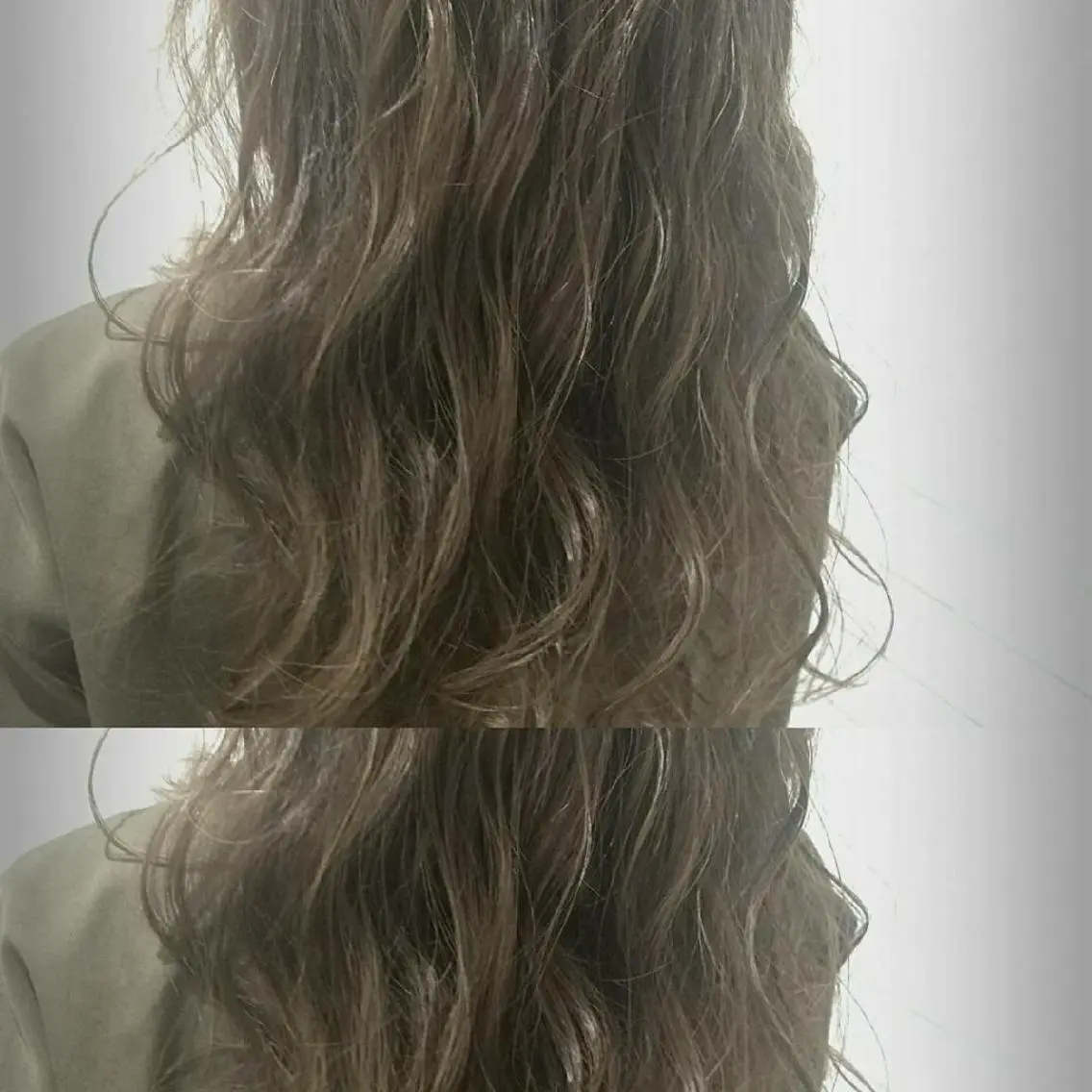 ミディアム 今中 小百合のヘアスタイル