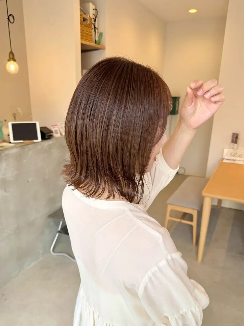 カット+カラー+集中ケアトリートメントの写真