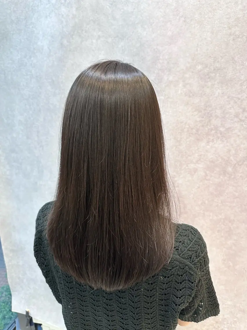セミロング 【𝐀𝐬𝐡大森】 石崎竜祐のヘアスタイル
