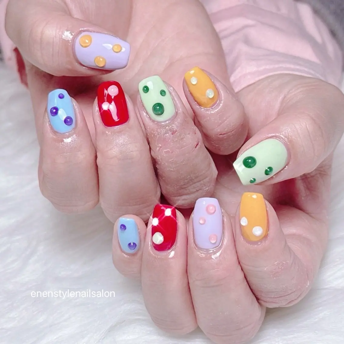 ネイル ハンドネイル 🐾enen style 🐾のネイルデザイン
