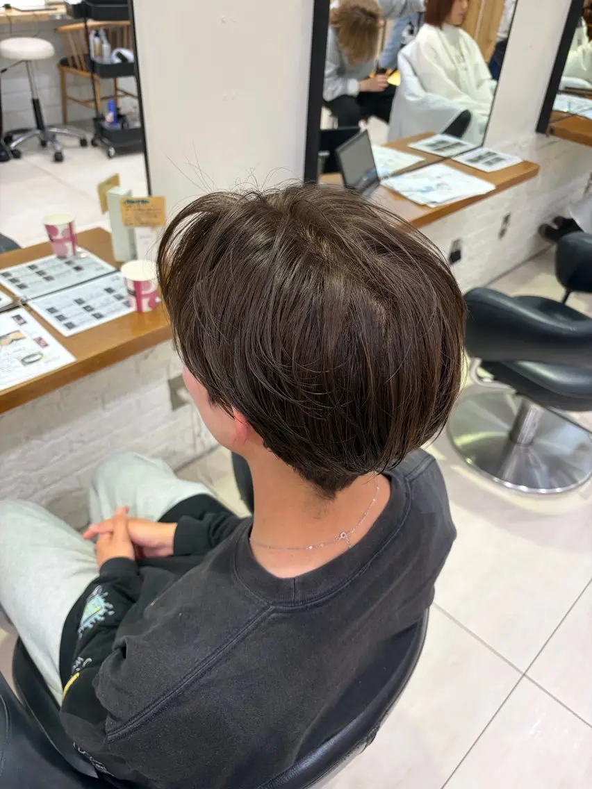 カラー ヘアカラー トリートメント ❄️透明感カラー❄️ しゅりのヘアスタイル