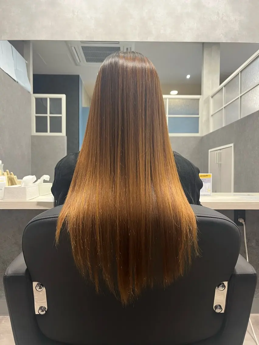 ロング 加藤 あおいのヘアスタイル
