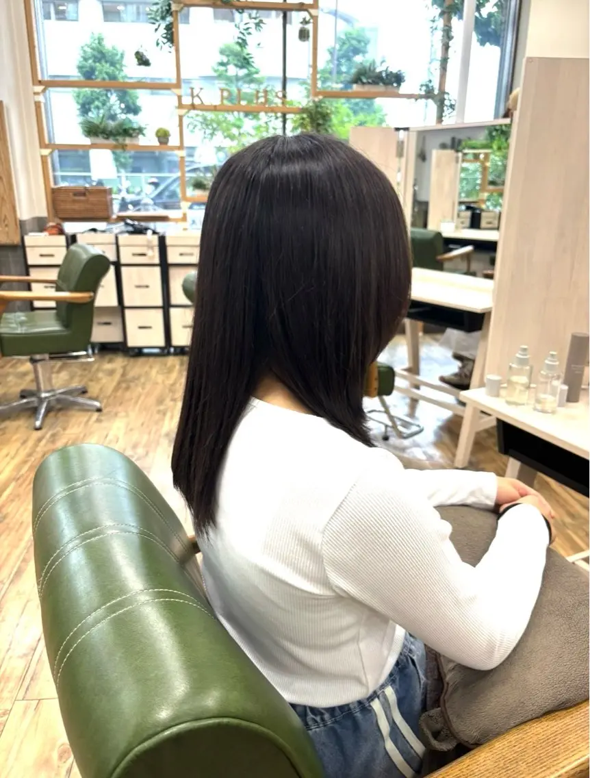セミロング 🫧K+plus🫧 菅原しほ🫧のヘアスタイル
