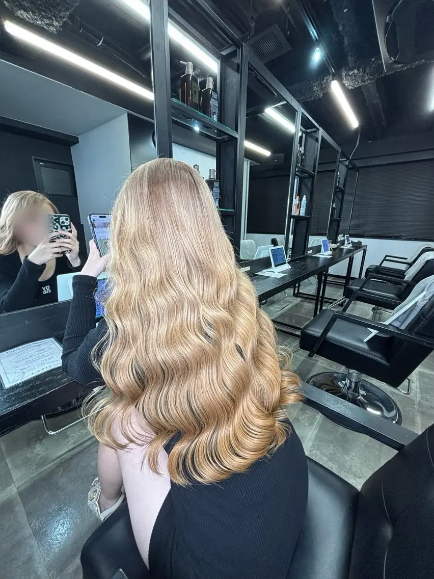 《🎀ブリーチ初めての方🎀》カラー＋ブリーチ＋コーティングトリートメント＋仕上げはお好みで🌟の写真