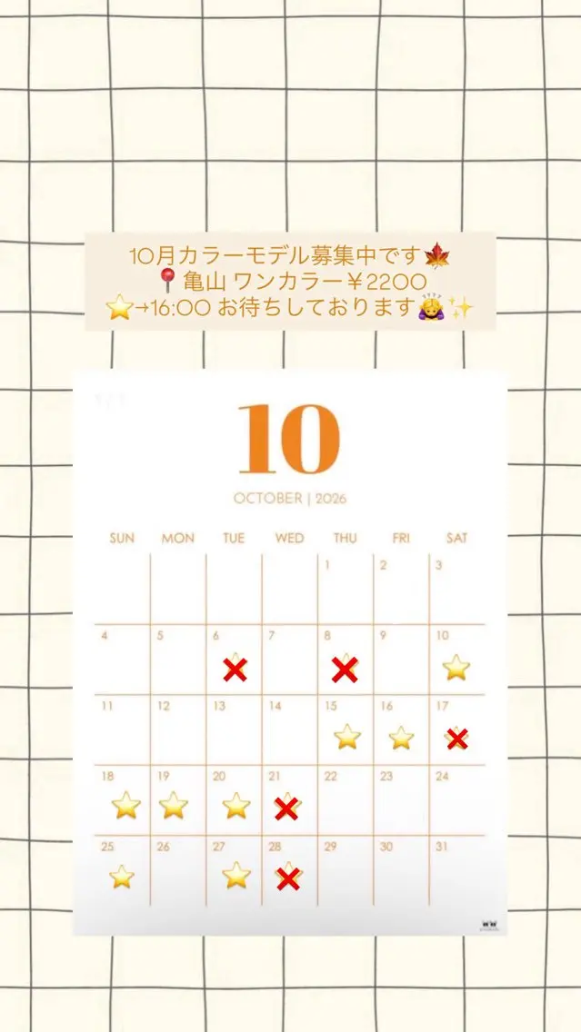 ⭐️ワンカラーの写真