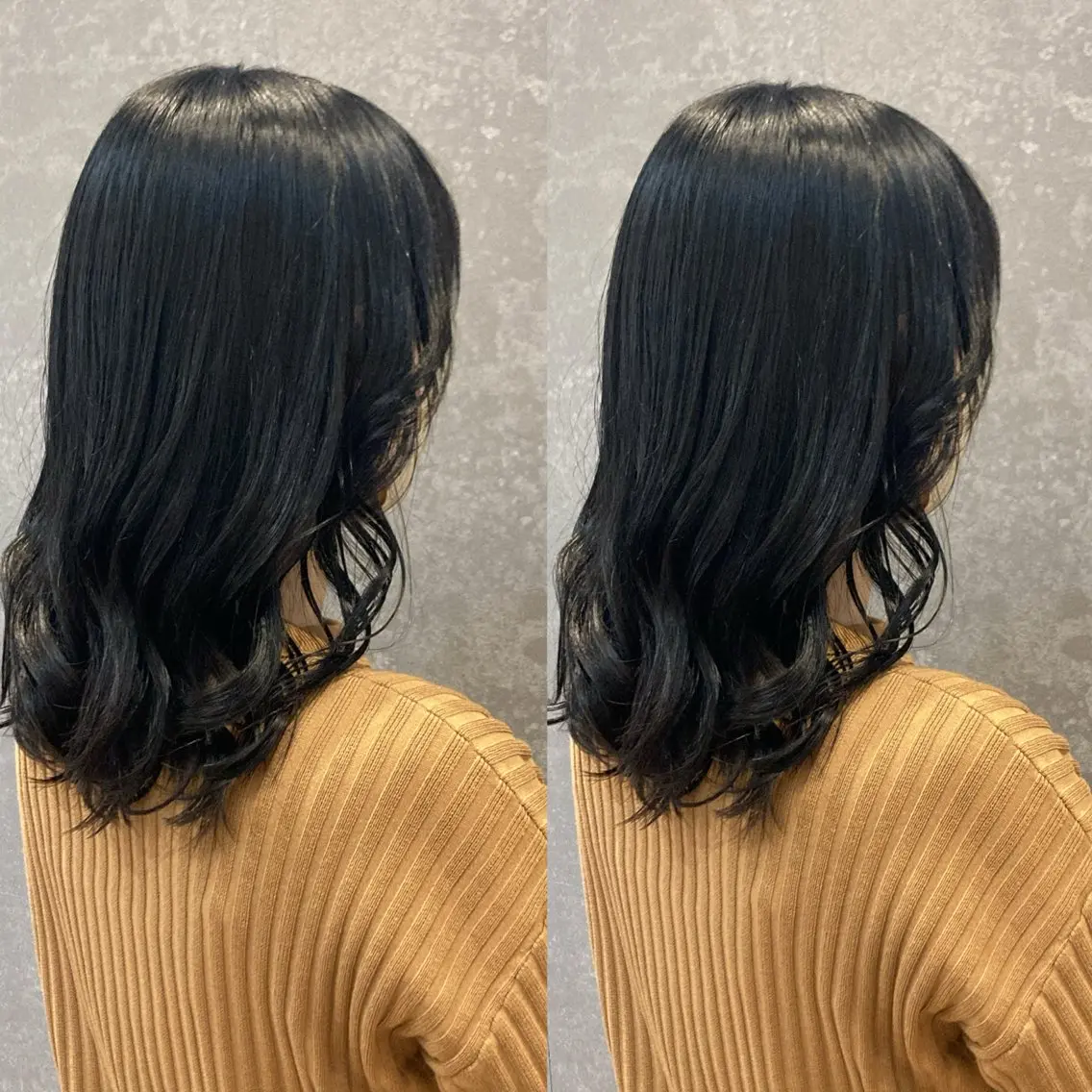 セミロング み うのヘアスタイル