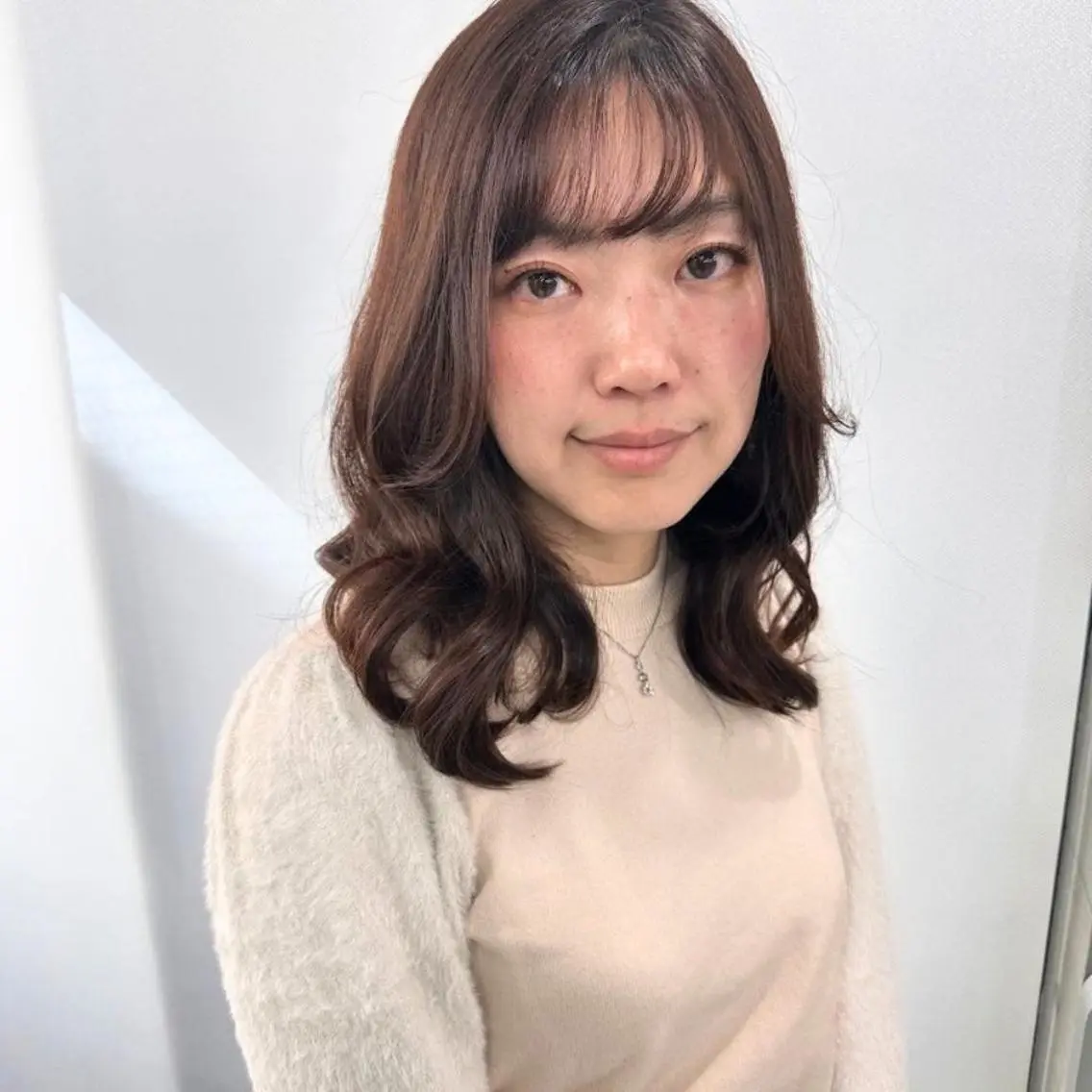 セミロング カラー ブラウンカラー チェスナットブラウン ❇️安達 優心❇️ レイヤー/艶髪特化のヘアスタイル