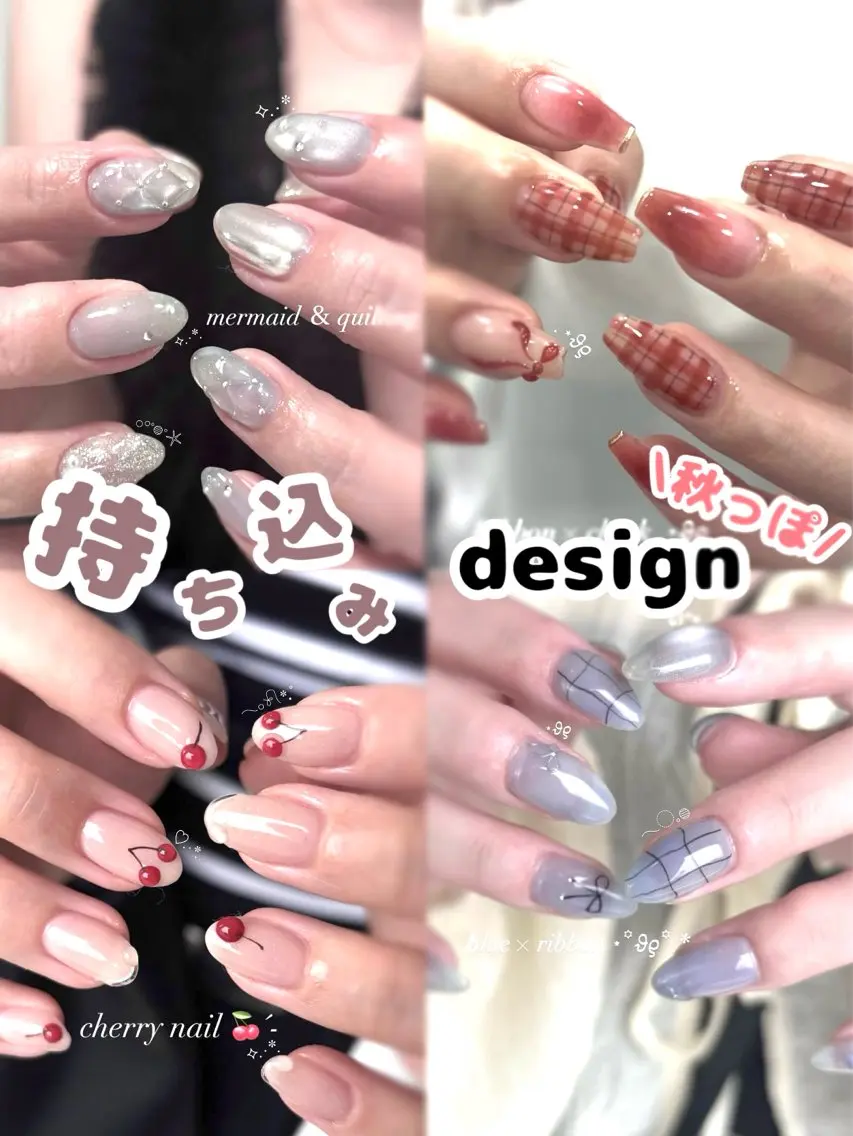 ネイル ハンドネイル 🍓リスブラン MELのネイルデザイン