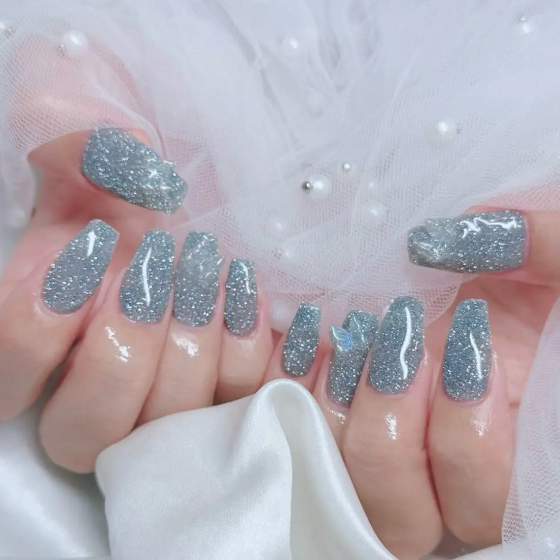 ネイル フラッシュネイル ワンカラーネイル シンプルネイル ハンドネイル Nail lieNのネイルデザイン