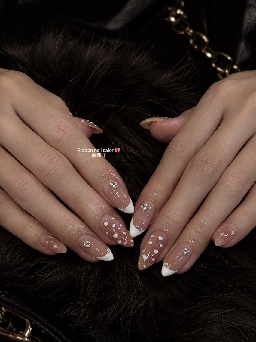 ネイル ハンドネイル RibbonNail 南堀江のネイルデザイン
