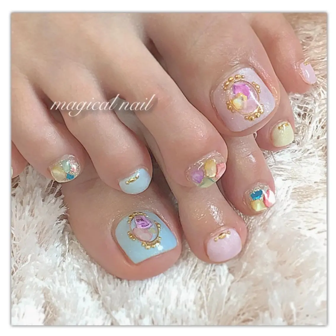 ネイル フットネイル magical nailのネイルデザイン