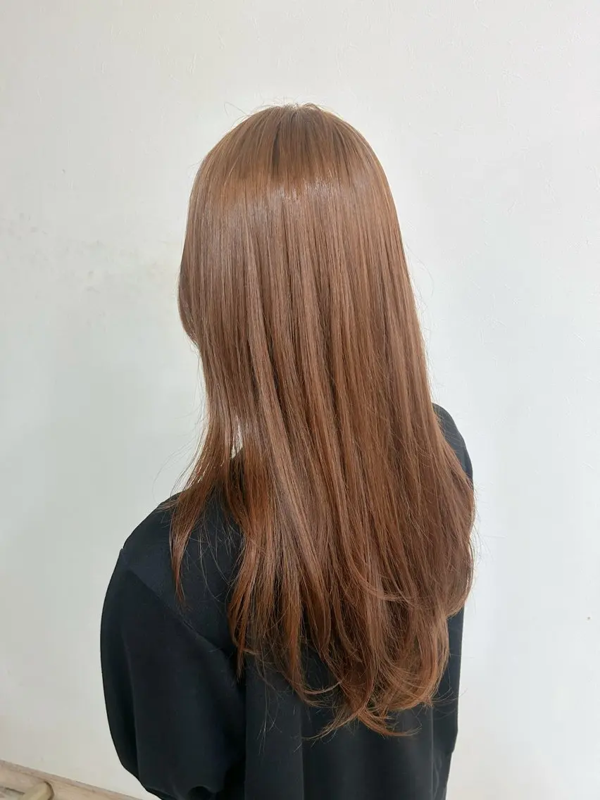 前髪カット＋フルカラー⋆.✩45%offの写真