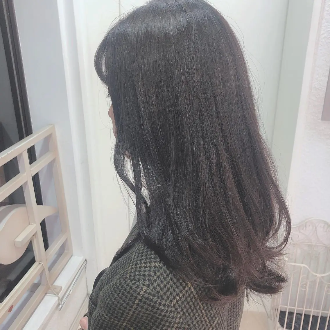 ロング TRENCH　相澤 果歩のヘアスタイル