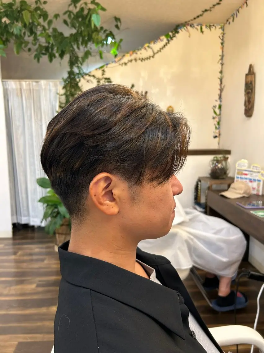 メンズ 大川 真矢のヘアスタイル