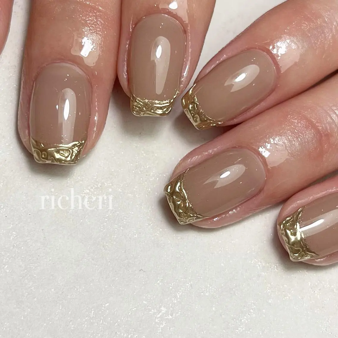 ミディアム ネイル ハンドネイル richeri beautyのエステ・リラクイメージ