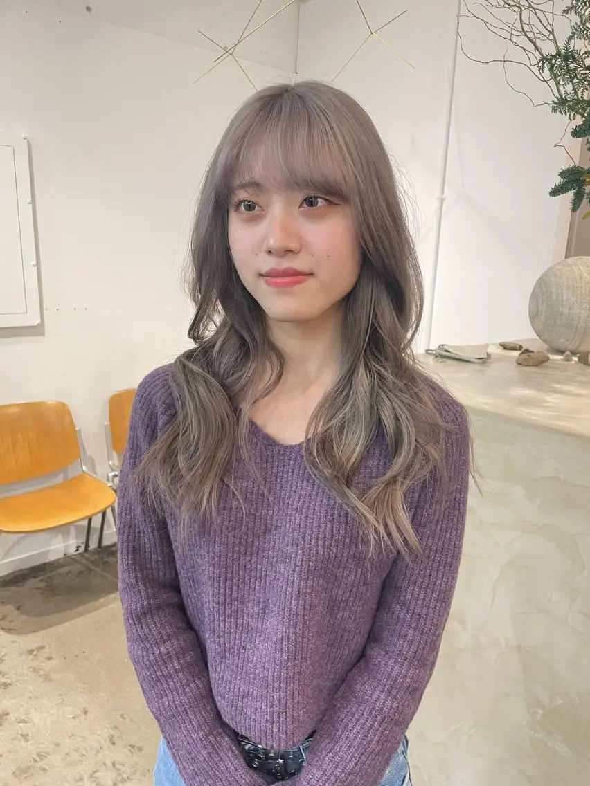 ロング カラー Terve.竹内 視咲のヘアスタイル