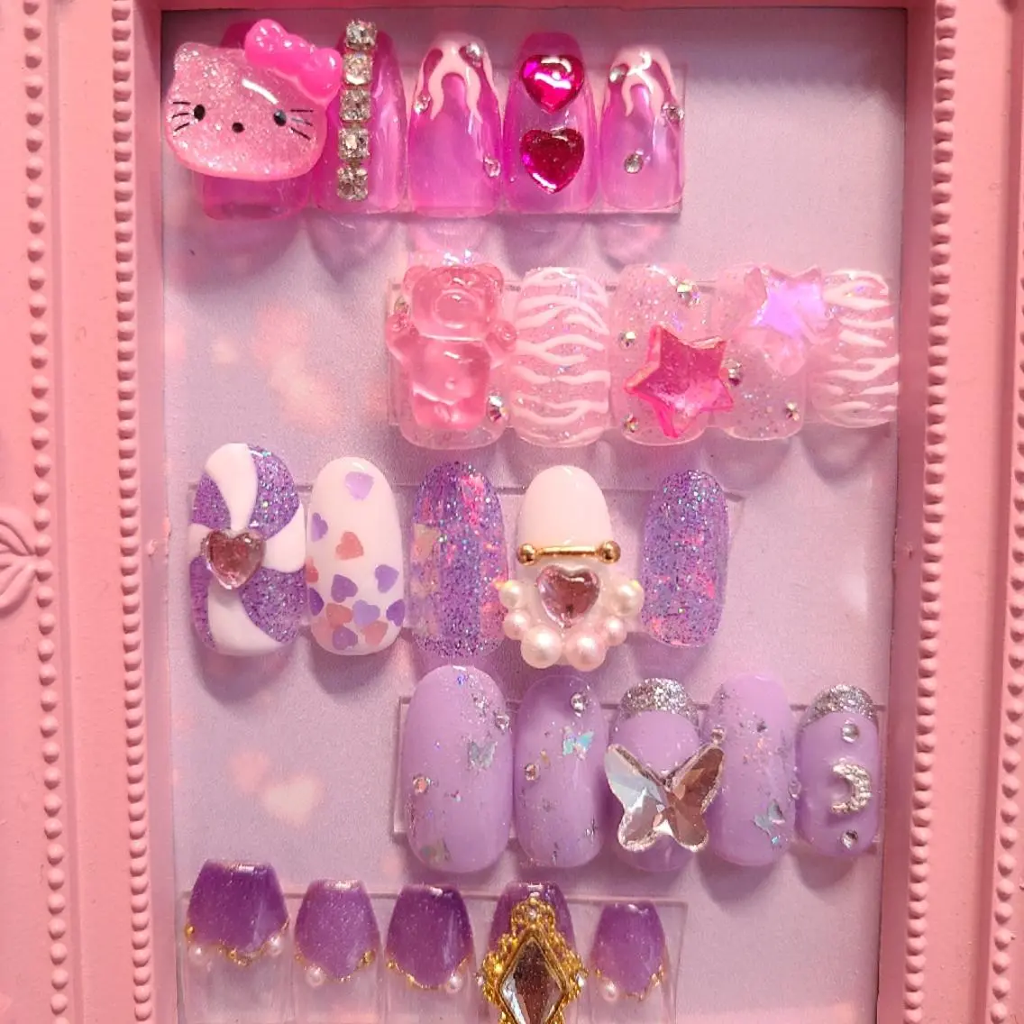 ネイル PinkMoon Nozomiのネイルデザイン