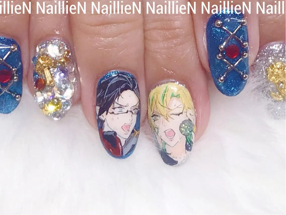 ネイル アートネイル 持ち込み ハンドネイル Nail lieNのネイルデザイン