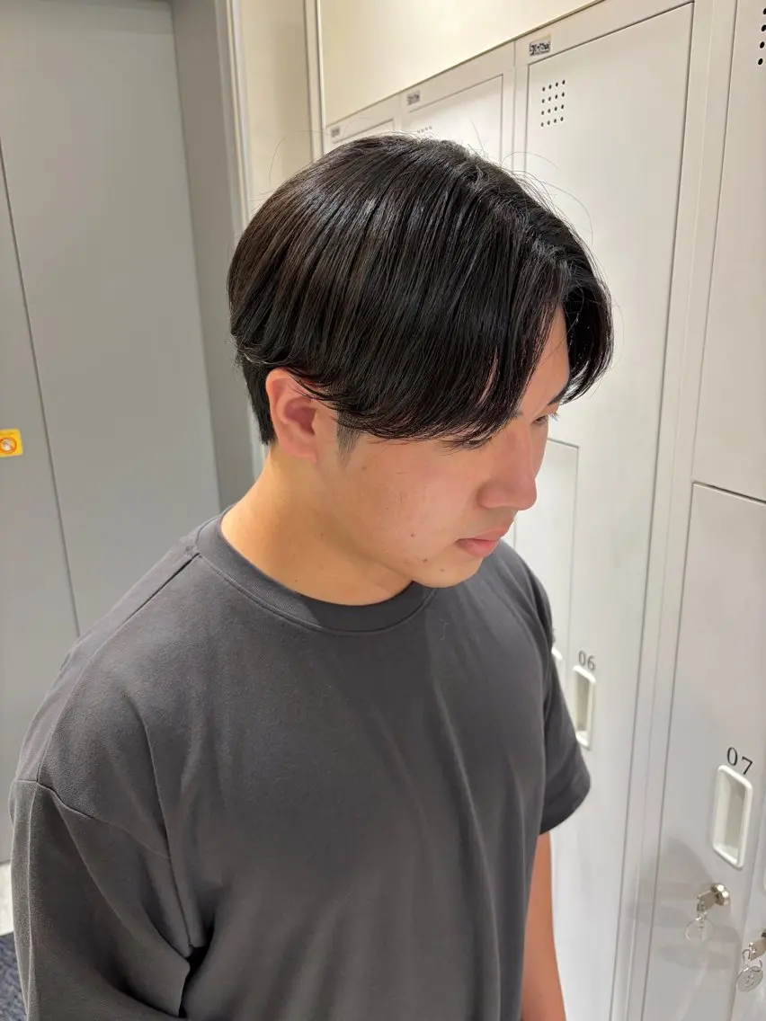 ショート メンズ 縮毛矯正 カット 縮毛矯正 SALOWIN大宮 /KYOHEI✂️のヘアスタイル