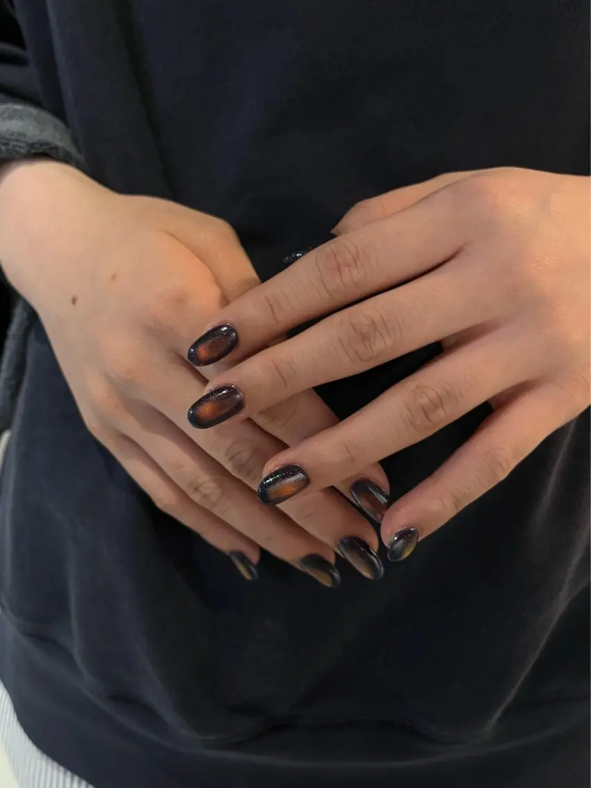 ネイル マグネットネイル Hi,nail harukaのネイルデザイン