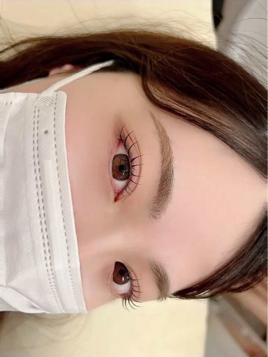 マツエク・マツパ 束感まつ毛 韓国風マツエク Fave【フェイブ】 まつパ/眉毛/メンズのマツエク・マツパデザイン