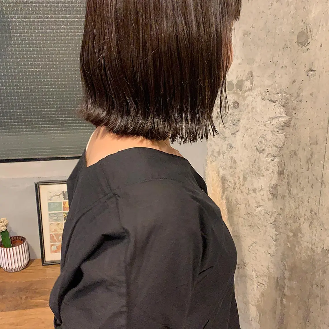 ショート カラー ボブ カット 西山 紗耶香🪽 透明感カラー/ボブのヘアスタイル