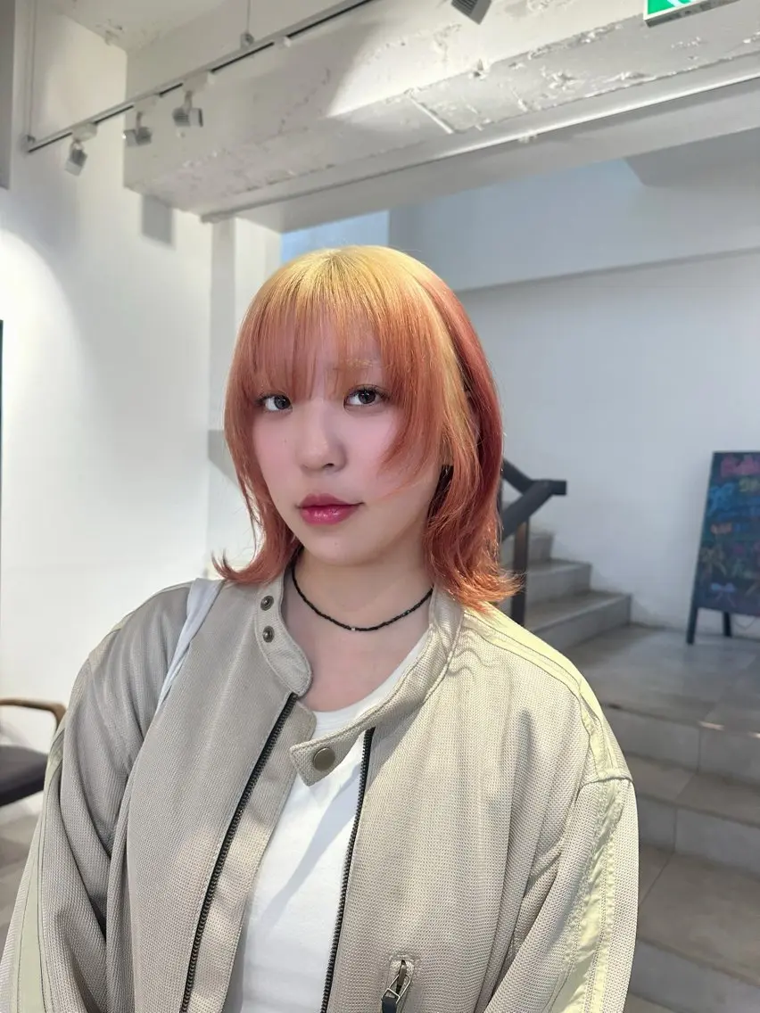 カラー ハイトーン特化 pepe🎀のヘアスタイル