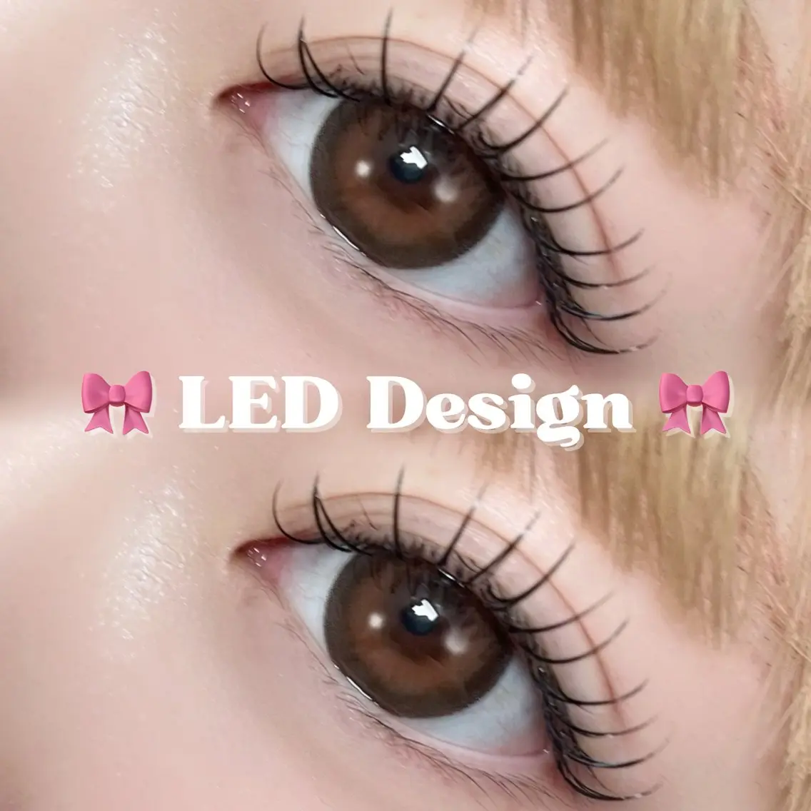 【学割🫧 ほんのり濃さを】LEDマツエク140本 オフ込みの写真