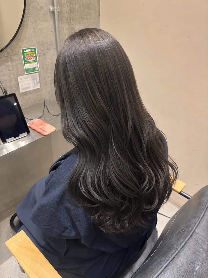 カラー ブリーチ ヘアカラー Cocoro 艶カラー🎀のヘアスタイル