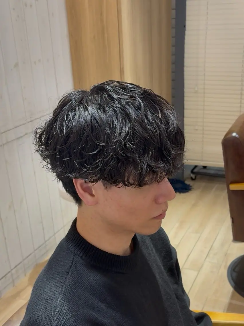 ◼️◼️【新規】メンズカット＋シャドウパーマ◼️◼️の写真