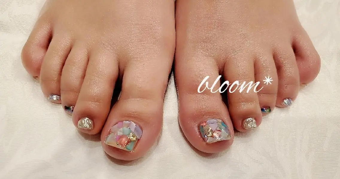 ネイル フットネイル bloom *のネイルデザイン