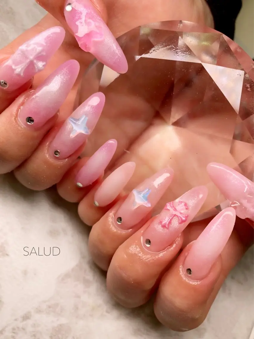 ネイル ハンドネイル Nail Salon SALUDのネイルデザイン
