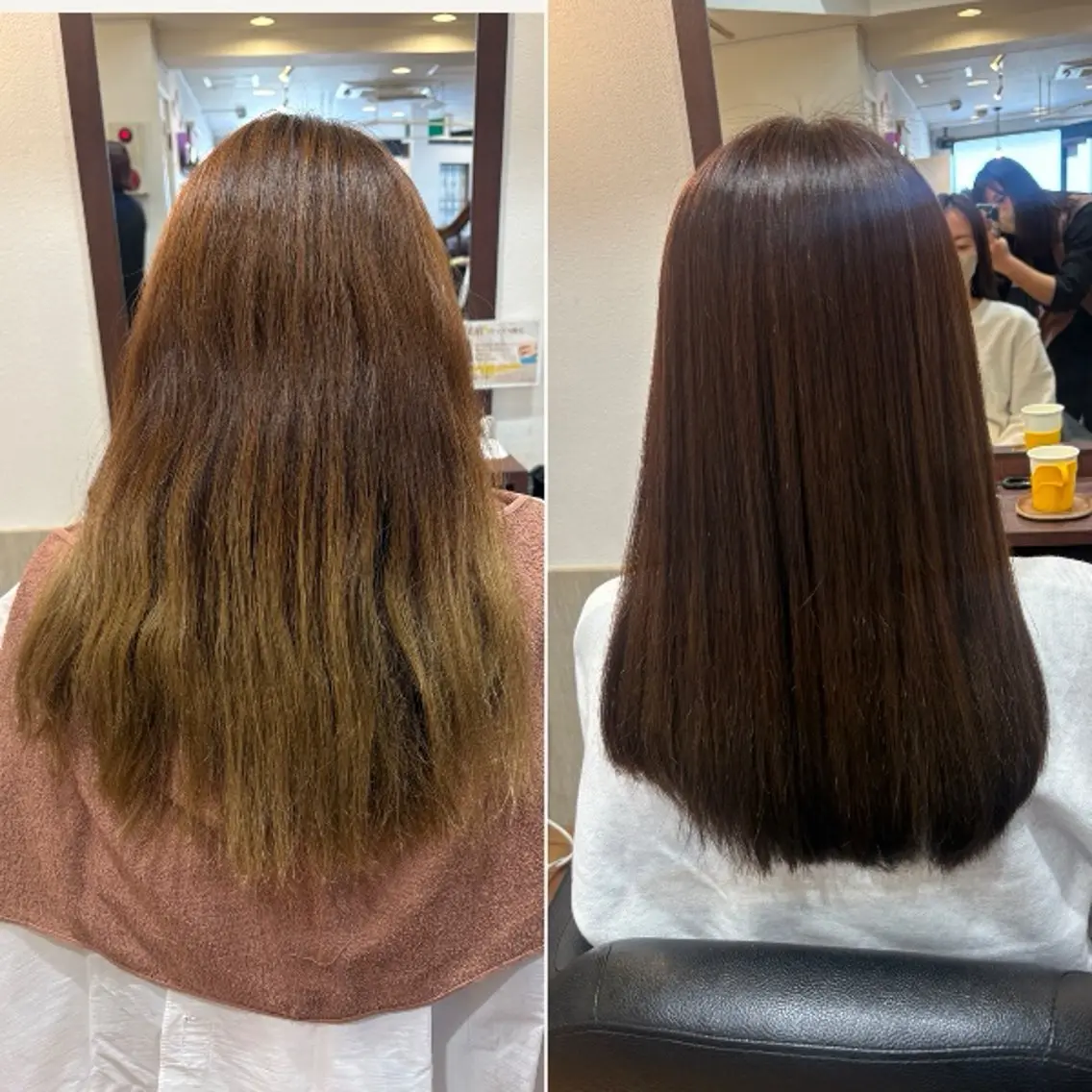 ロング MOLLA ✂️辻桃加のヘアスタイル