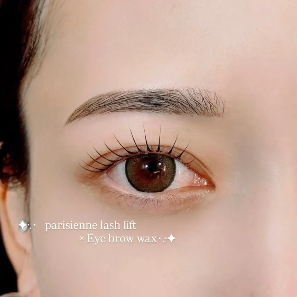 〖 set menu🎀 〗パリジェンヌラッシュリフト×眉wax 🐰の写真