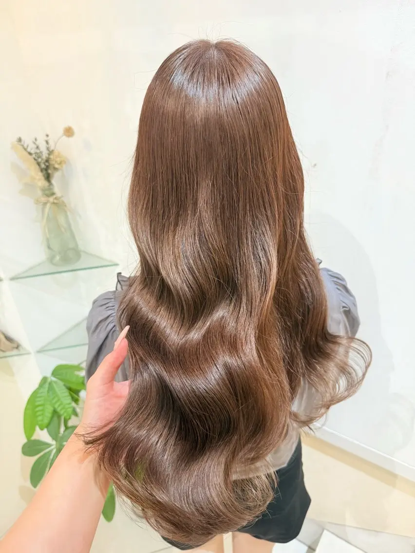 ロング カット ヘアカラー トリートメント ♡艶髪/顔周り♡ Konomiのヘアスタイル