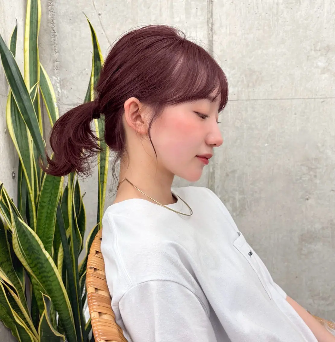 ミディアム ピンクブラウン 🌷暖色カラー /Mina/渋谷🌷のヘアスタイル