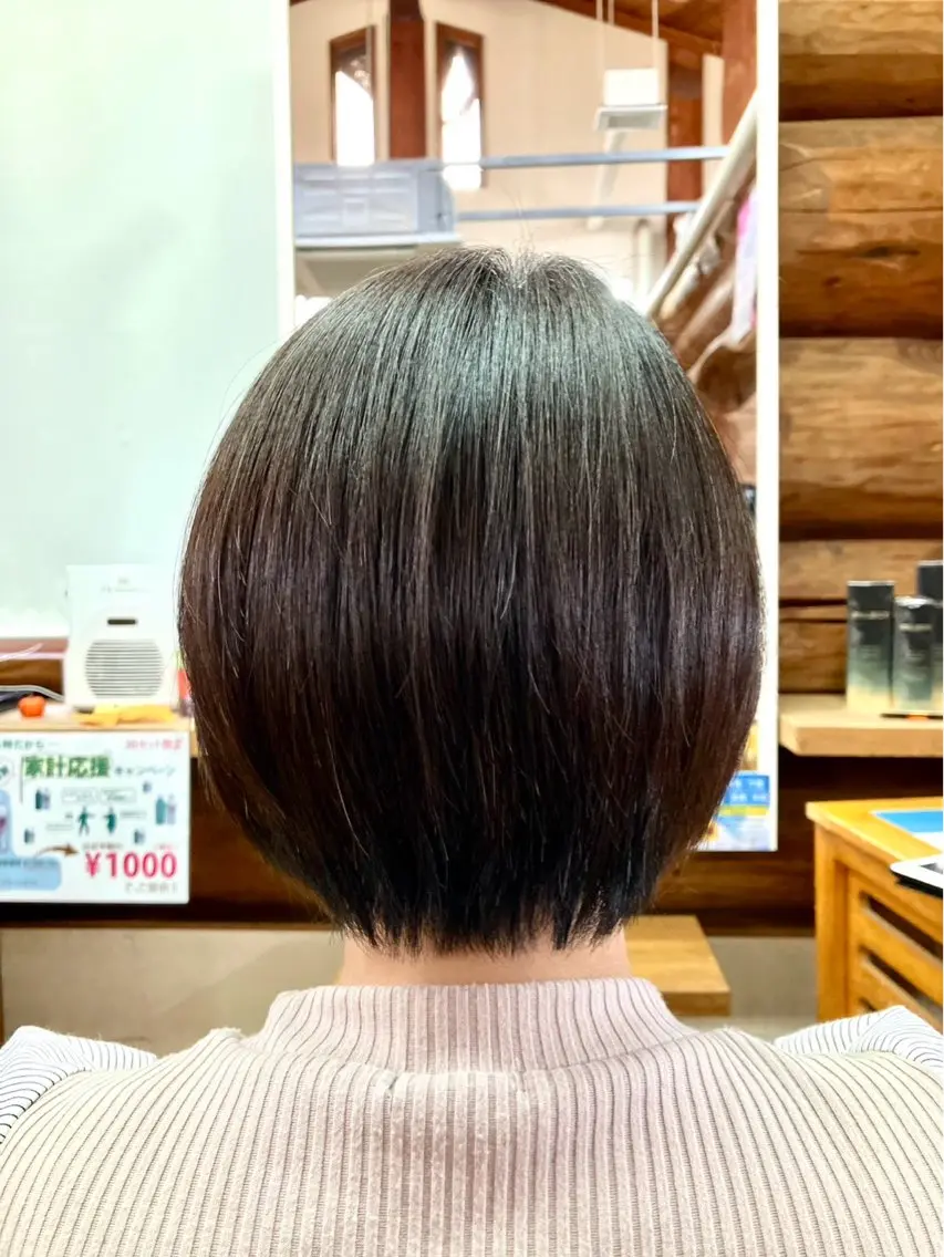 《白髪染め》根本2㎝以内 シャンプー、ドライ付き※ブローではありませんの写真