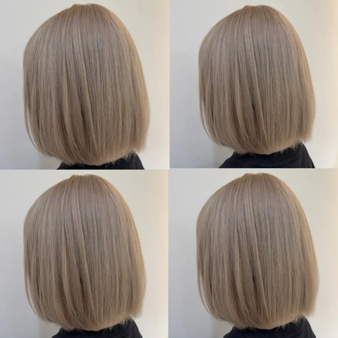 ミディアム カラー ヘアカラー トリートメント 【髪質改善特化】 艶髪/透明感カラーのヘアスタイル