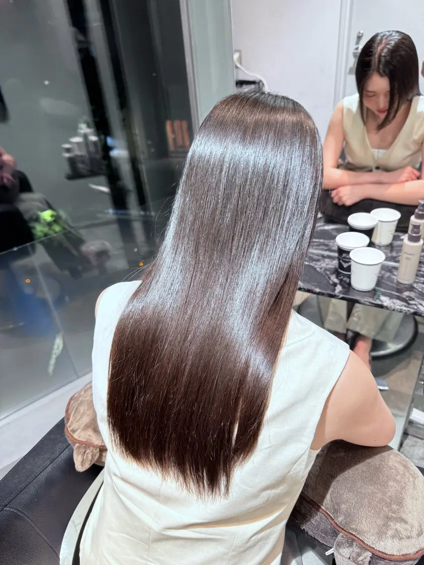 ロング perm特化🪱 河道ひかりのヘアスタイル
