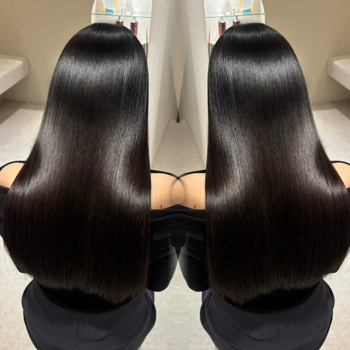 ロング 髙落 香帆のヘアスタイル