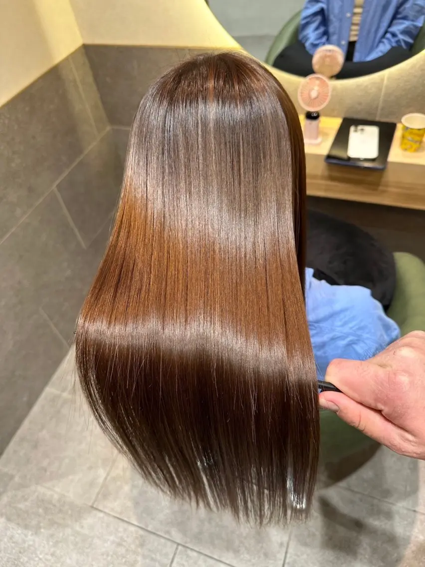 ロング 髪質改善 林田 幸一のヘアスタイル