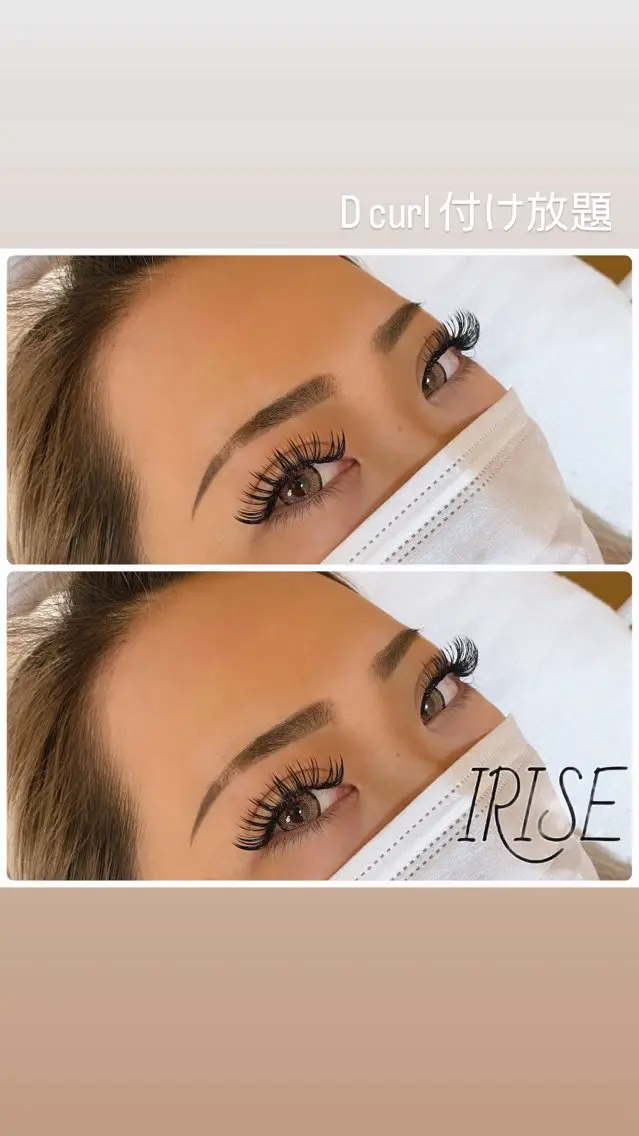マツエク・マツパ salon de iriseのマツエク・マツパデザイン