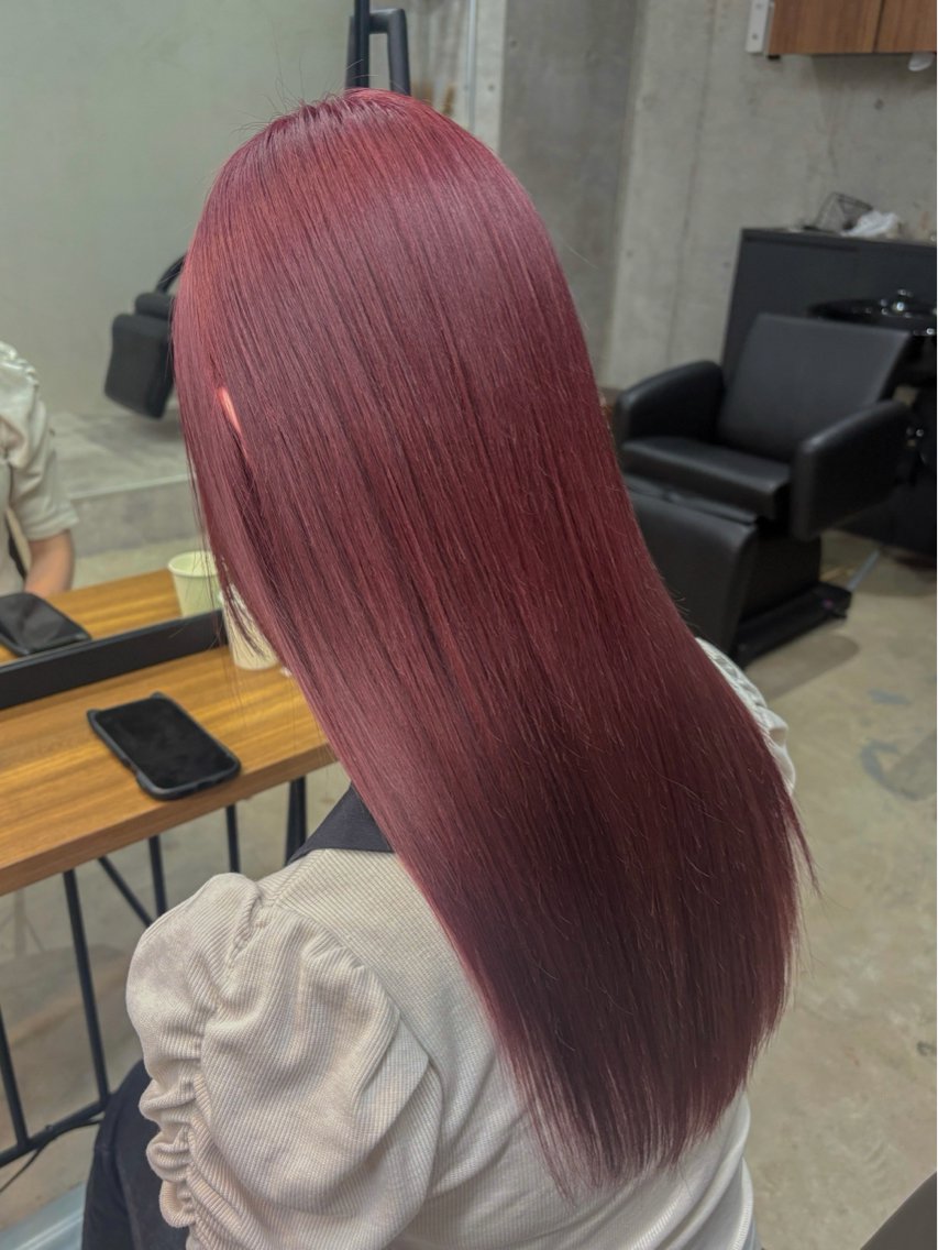 ロング カラー ベージュカラー ブリーチ 透明感カラー デザインカラー ハイトーンカラー カット ヘアカラー トリートメント ブリーチ/レイヤー 💙ayame💙のヘアスタイル
