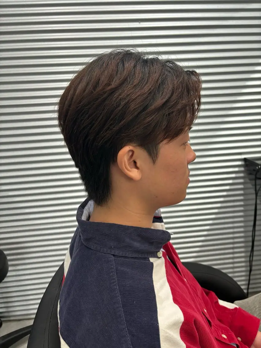 ショート メンズ/柏/パーマ/ チハヤのヘアスタイル