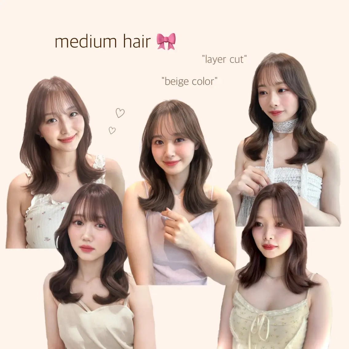 ミディアム レイヤーカット ミディアムヘア Chifumiのヘアスタイル