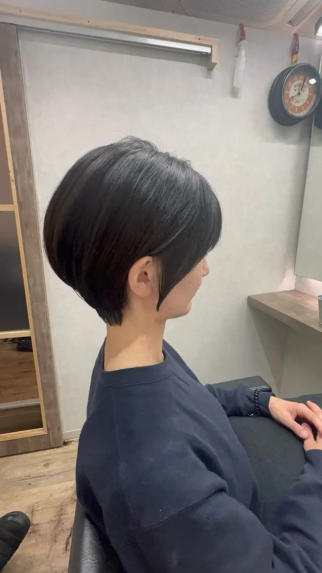 ショート 柳井 健太のヘアスタイル