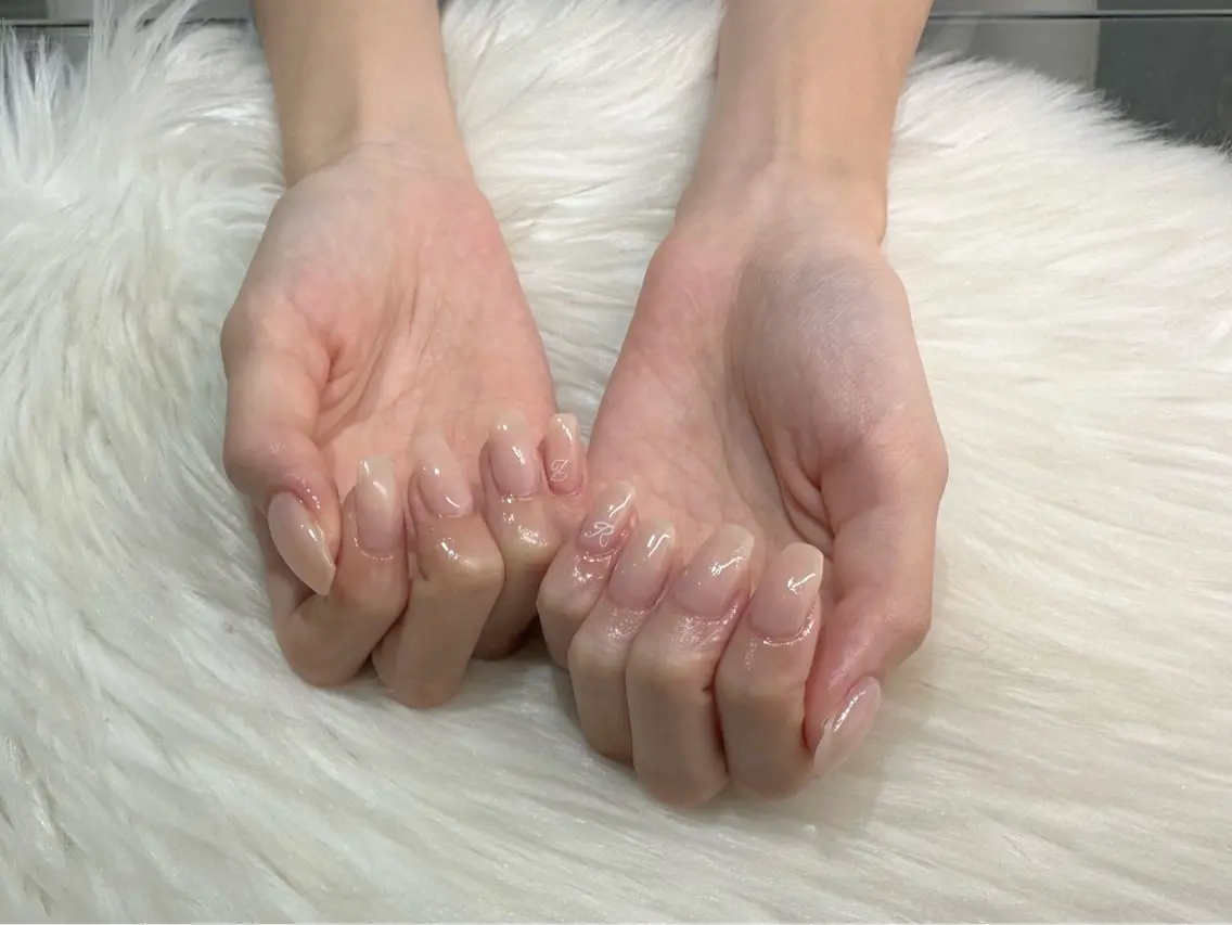ネイル ワンカラーネイル ピンク Viel💅 〜yuki〜のネイルデザイン