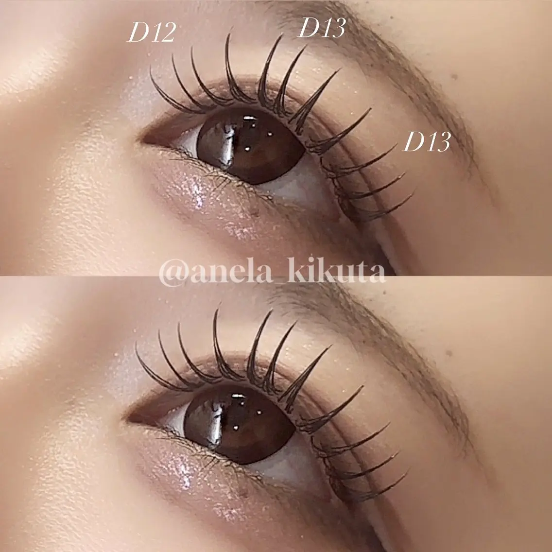 マツエク・マツパ ANELA ❦ KIKUTAのマツエク・マツパデザイン