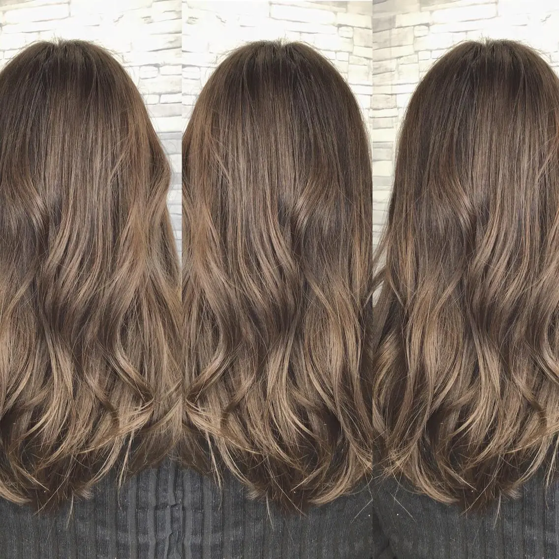セミロング 福森 みずきのヘアスタイル