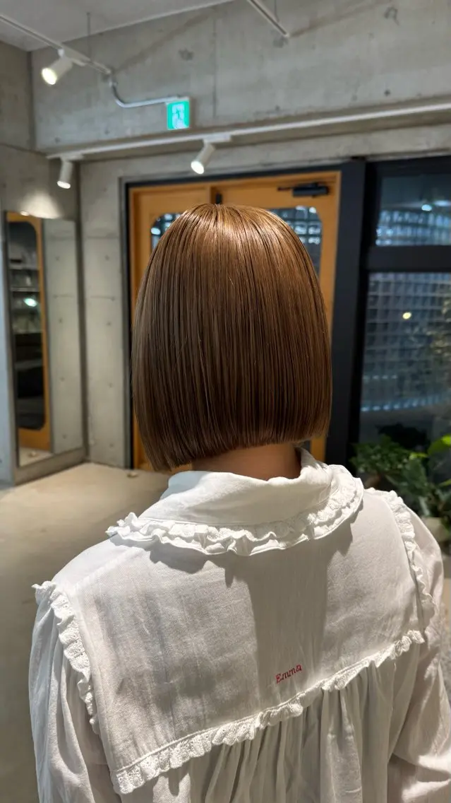 ボブカット💇🏼‍♀️ 平日18:00 日曜日17:00のみとなります！お気をつけください🙂‍↕️の写真